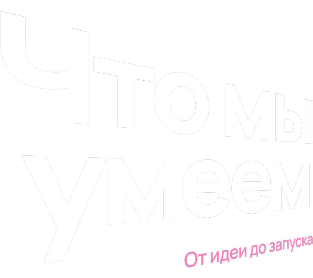 Что мы умеем
